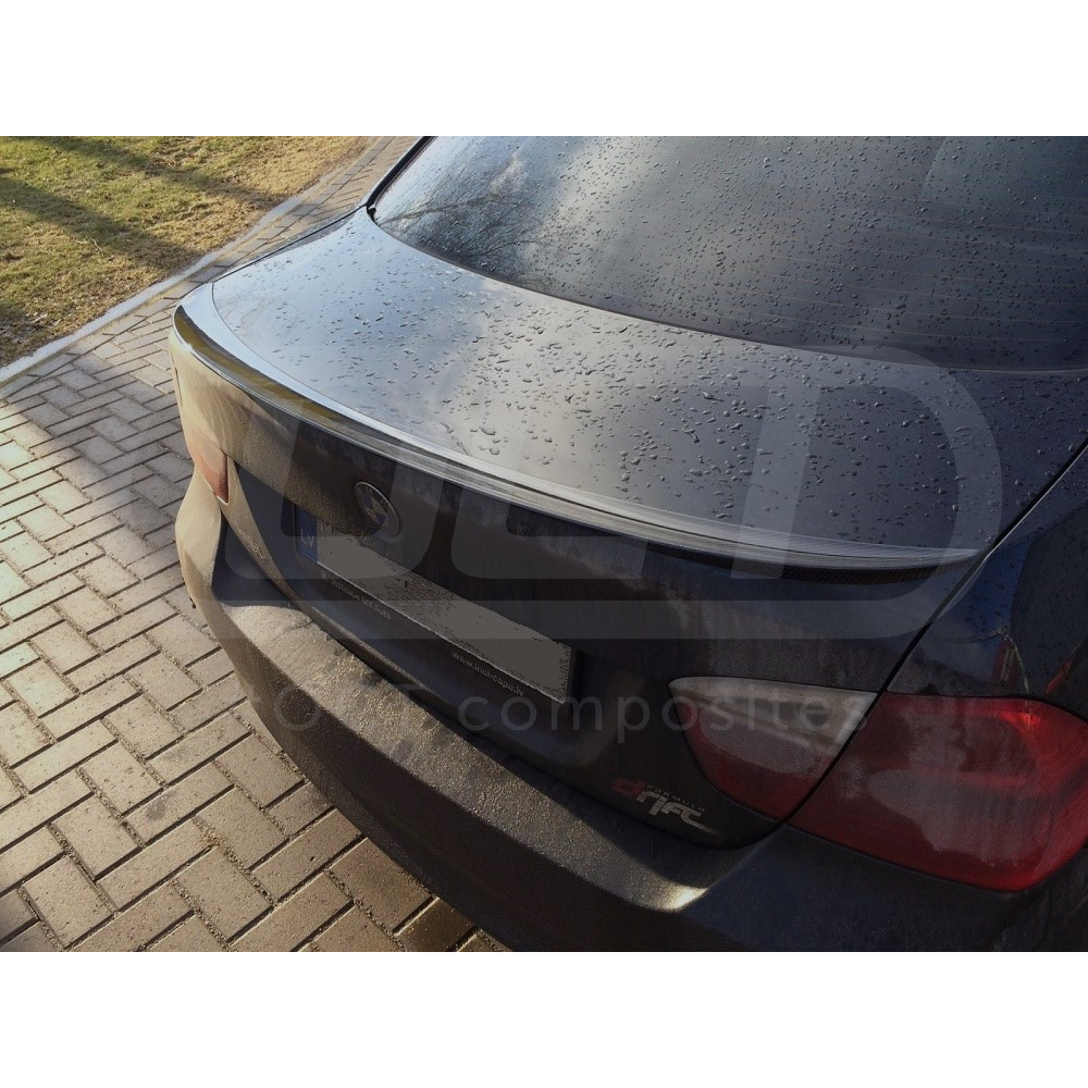BMW e90 trunk spoiler lip