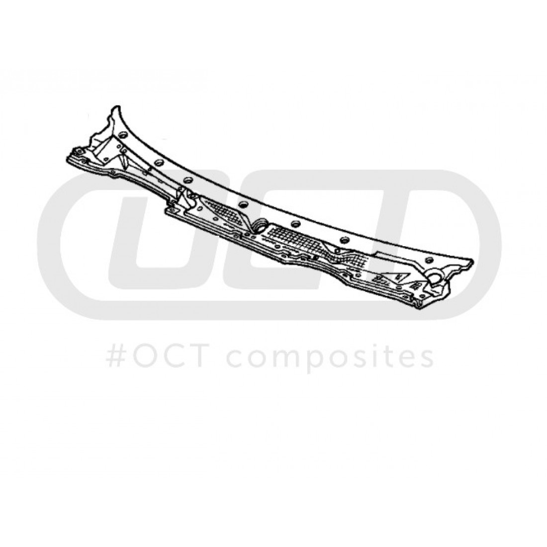 Honda Integra Gen3 wiper cowl RHD